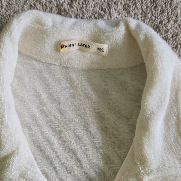 Marine Layer Terry Out Polo - Picture 3 of 7
